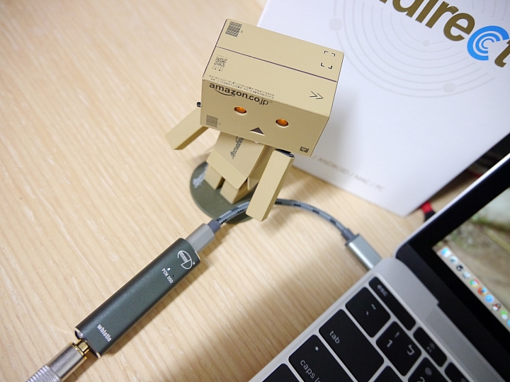 [開箱評測]Audirect Hi-res DSD DAC ～隨身耳擴～手機聽音樂良伴～身長5cm的HIFI小巨人～