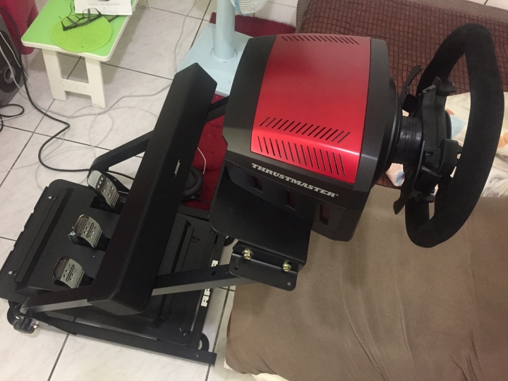 全台首發!!Thrustmaster TS-XW Racer SPARCO p310賽車方向盤+ap2賽車架+Bose QC35消噪耳機+Bose Solo 5 電視音響開箱