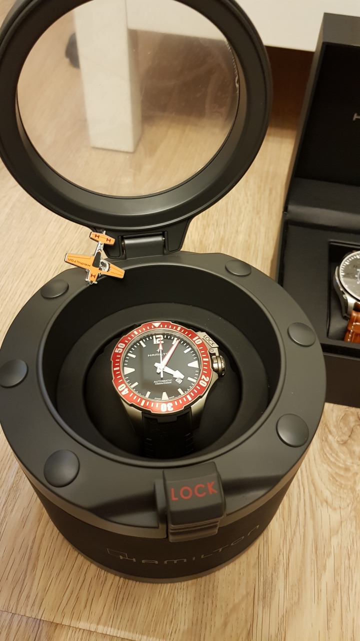 分享入手 46mm錶面  Hamilton機械錶