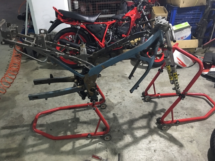 2016 YAMAHA FZR150 復活紀錄(圖多/縮時攝影)