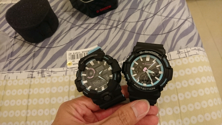 開箱 10月新款G shock 霓虹燈
