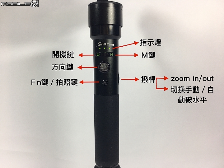 【開箱Ｘ深度體驗】SwiftCam M4三軸穩定器－跟”搖晃"說再見!(動圖多!請耐心等待)