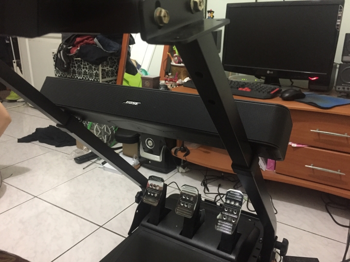 全台首發!!Thrustmaster TS-XW Racer SPARCO p310賽車方向盤+ap2賽車架+Bose QC35消噪耳機+Bose Solo 5 電視音響開箱