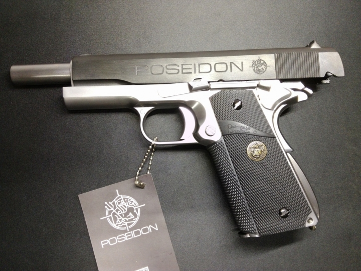 [開箱]海神POSEIDON Custom M1911 Platinum Edition白金限定版