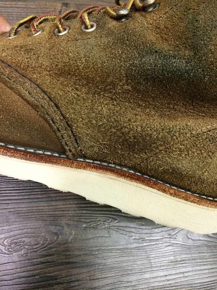 一年半Red Wing 8181換底