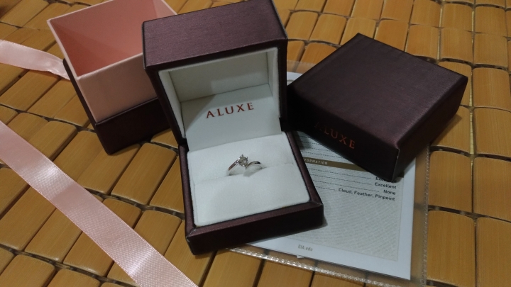 求婚戒指A-LUXE亞立詩--購買經驗分享