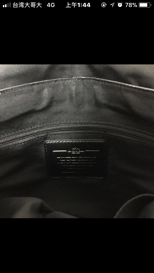 coach男側背包真假問題