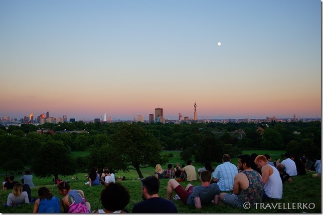 【倫敦‧景點】櫻草丘 Primrose Hill:一眼收盡倫敦天際線的完美日落景點(影片)