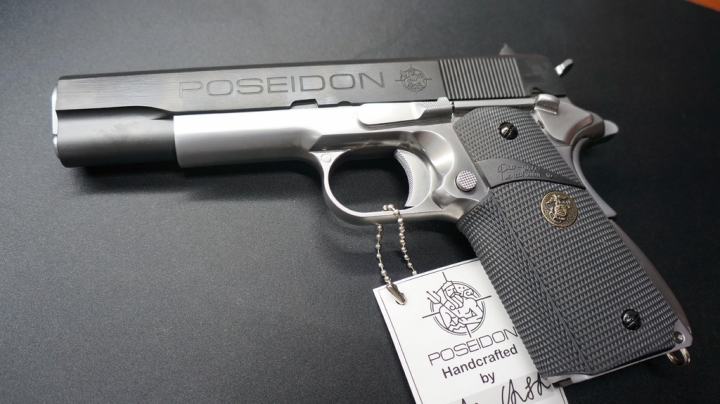 [開箱]海神POSEIDON Custom M1911 Platinum Edition白金限定版
