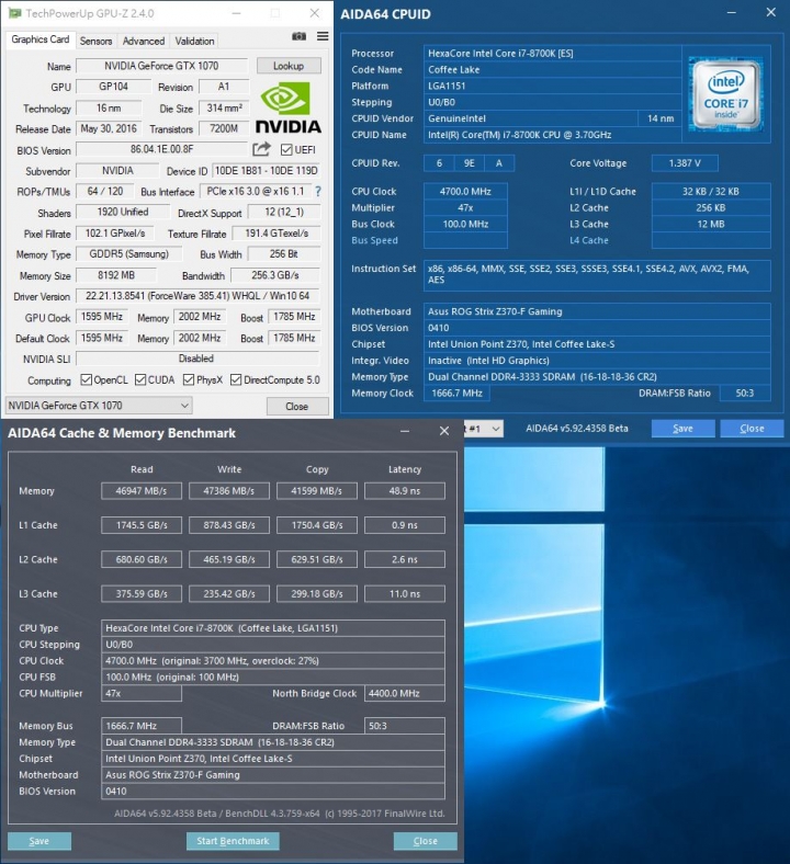 ASUS ROG STRIX Z370-F GAMING 功能完備 電競神采 Z370敗家之選