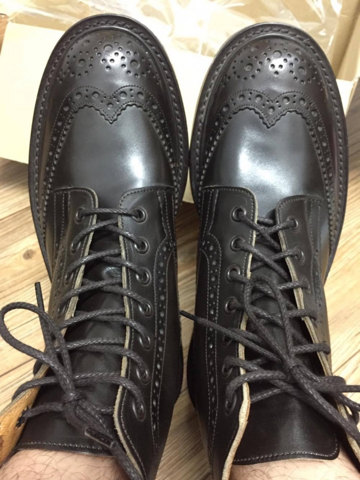 [哪尼開箱] 日本樂天二手 Tricker's stow espresso 驚奇!!!
