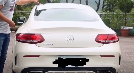 C300 COUPE 美規屁屁