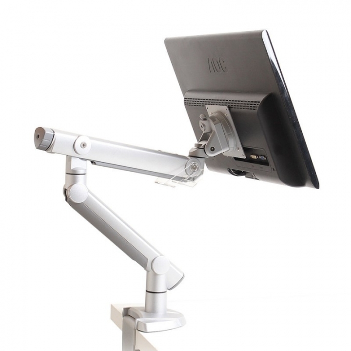 ErgoMap人因地圖 漂浮式-桌用人體工學螢幕架 真的有漂浮感,以後可以站著使用了!