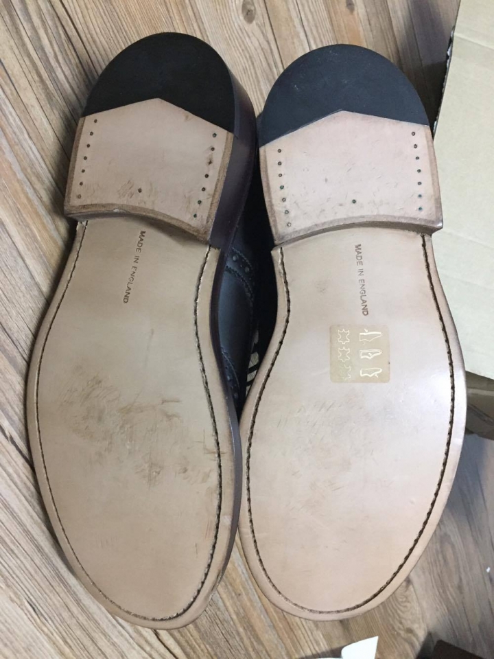 [哪尼開箱] 日本樂天二手 Tricker's stow espresso 驚奇!!!
