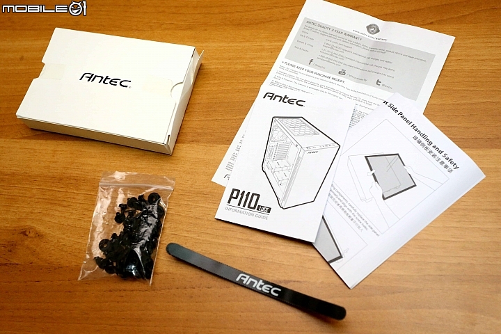 [開箱] ANTEC P110 Luce 開箱安裝心得