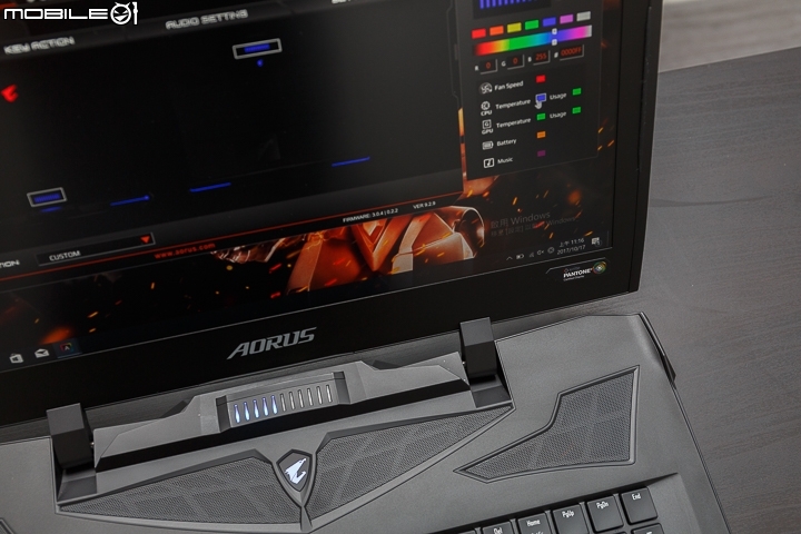 體驗華麗的燈光效果 AORUS X9 電競旗艦機上市