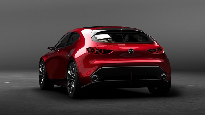新一代Mazda 3概念車-Mazda 魁 Concept