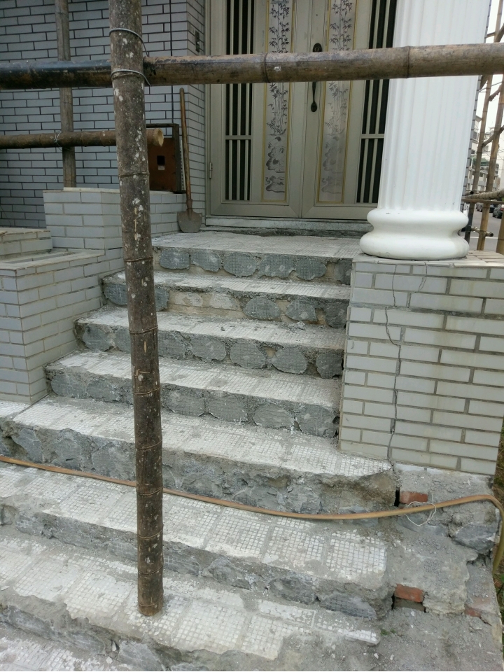 室外玄關及樓梯的施做建議