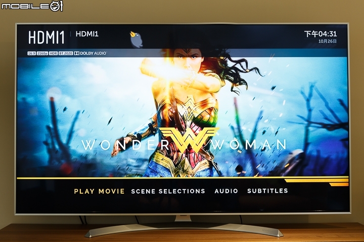 LG Super UHD 4K TV 65SJ800T 具備Nano Cell奈米顯示技術
