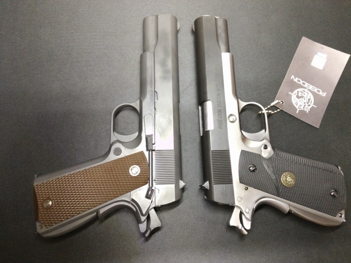 [開箱]海神POSEIDON Custom M1911 Platinum Edition白金限定版