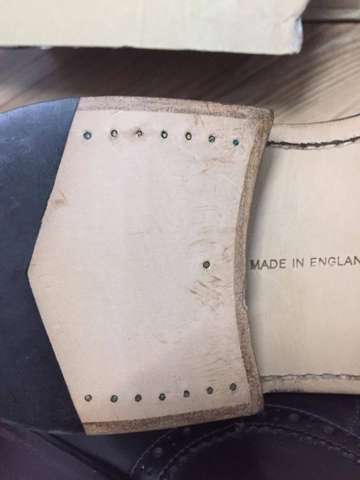 [哪尼開箱] 日本樂天二手 Tricker's stow espresso 驚奇!!!