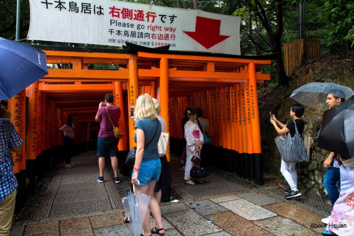 京都自由行-伏見稻荷大社、和服體驗、清水寺
