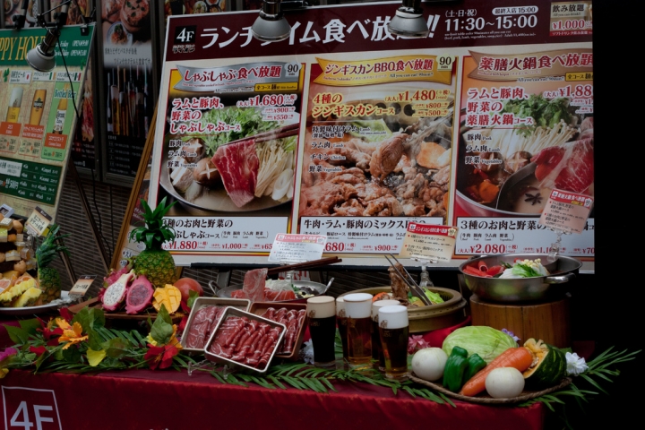 【食記。美食】東京 新宿 吃到飽的天堂與地獄(1) 新宿Lion會館 成吉思汗 蒙古烤肉 吃到飽