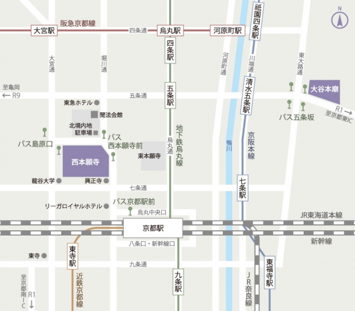 【京都】西本願寺,秋日必看金黃巨大銀杏