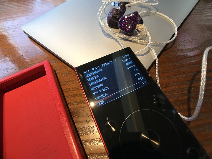 [開箱評測]FiiO Mark X3III 高解析～藍牙～支援無損音樂檔～音樂播放器～熱血騷包紅參上！