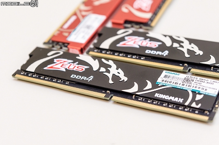KINGMAX Zeus Dragon DDR4記憶體入手簡測