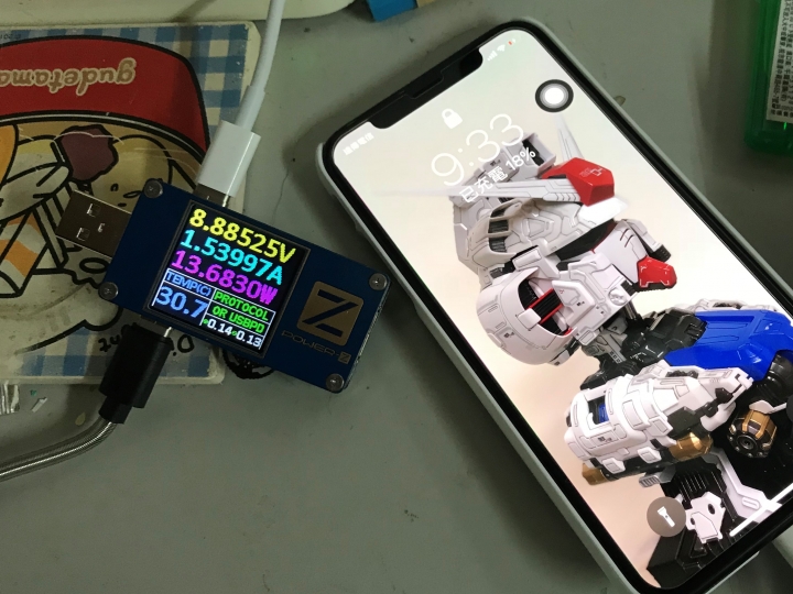 Iphone X 快速充電. USB PD測試(11/22更新 小米45W IPHONE X)