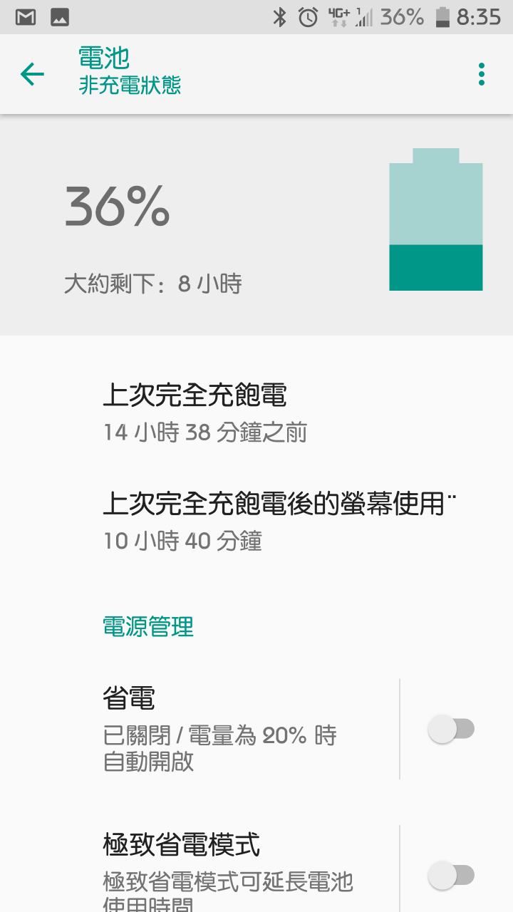 求救！ U11 更新 Android 8.0 後，疑是 Line 通知未讀螢幕耗電大增？？