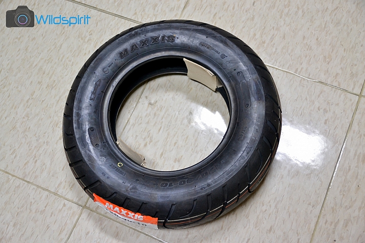 不想改12" 那換胎吧【MAXXIS M6029 120/90-10】