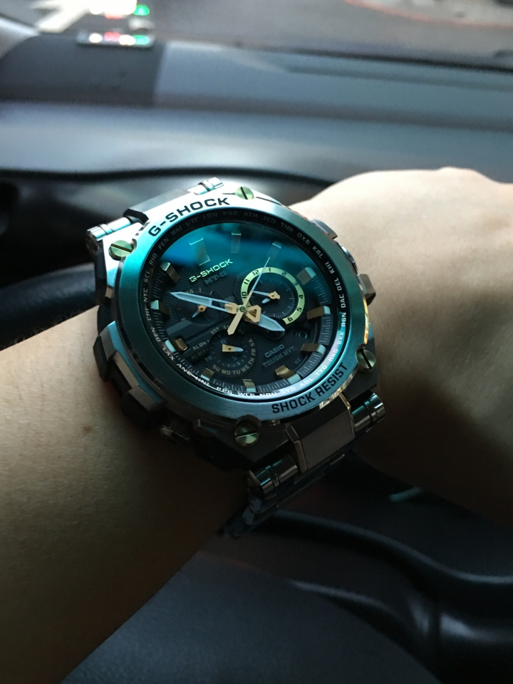 [開箱]LONGINES 浪鬼 & CASIO G-SHOCK MTG金屬飛行概念太陽能電波錶