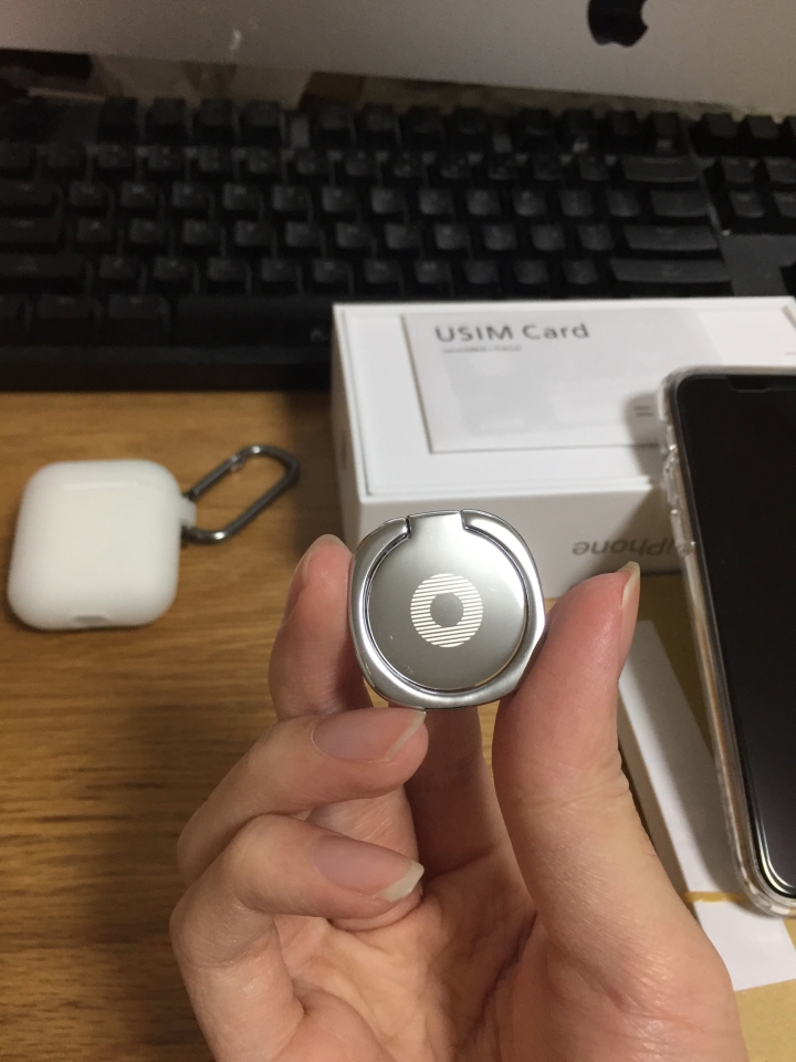 「周邊微開箱」【Spigen】iPhone X ケース, ホールドリング