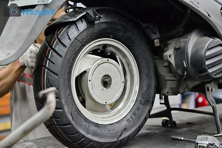 不想改12" 那換胎吧【MAXXIS M6029 120/90-10】