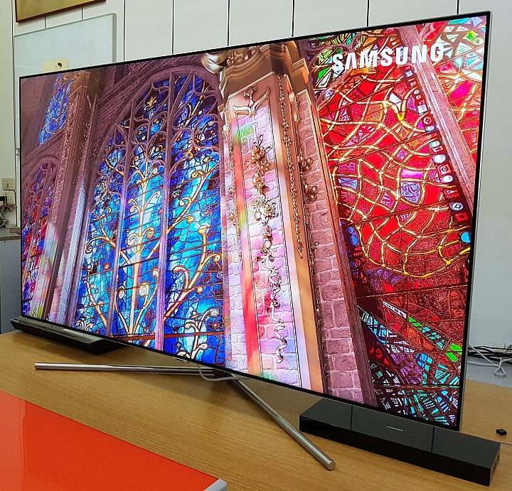Samsung Q7F QLED量子點電視，100%色域表現，開啟你的100%視界！