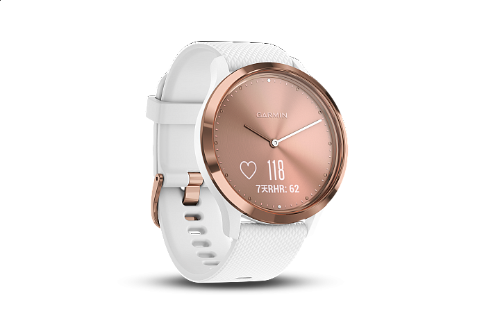 優雅的指針智慧型腕錶 Garmin vívomoveHR 科技新寵開箱