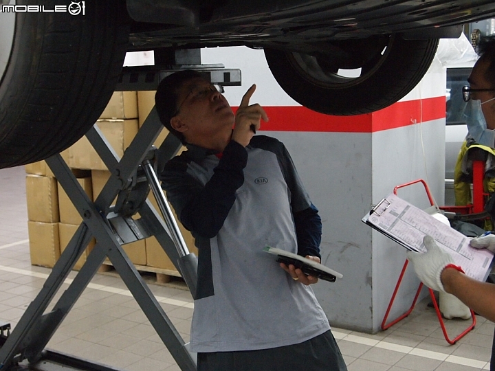 2017韓國KIA原廠資深技師來台做車輛健康檢查活動記錄