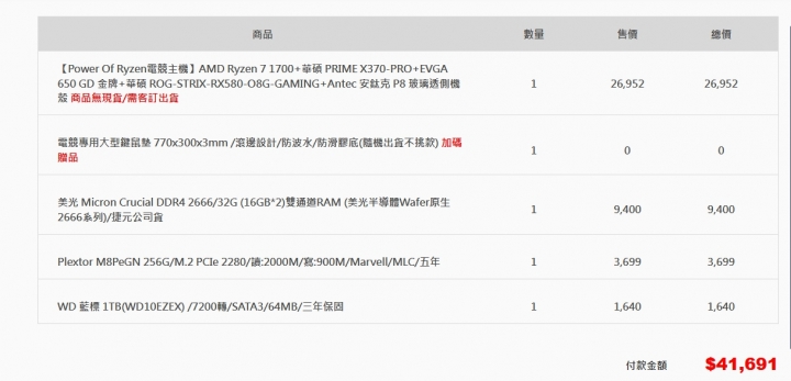 40K左右三張單子，哪張CP值比較高?