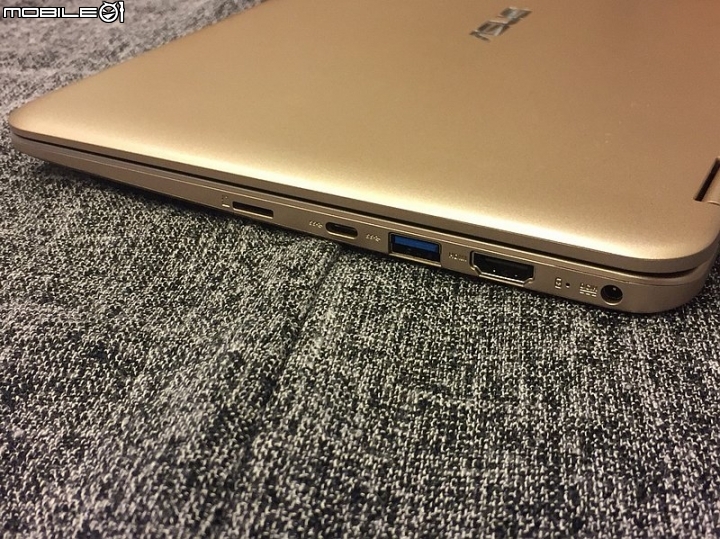 孝親&簡單工作機  ASUS VivoBook Flip 12 (R211)  觸控翻轉筆電閃耀金