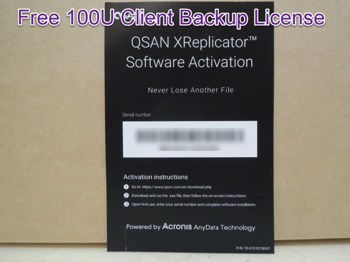 企業級 QSAN XCubeNAS XN3002T ZFS NAS 首發