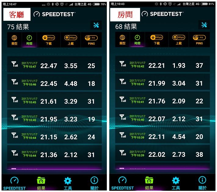 中華掰了~~台星雙11家裡收訊超好的