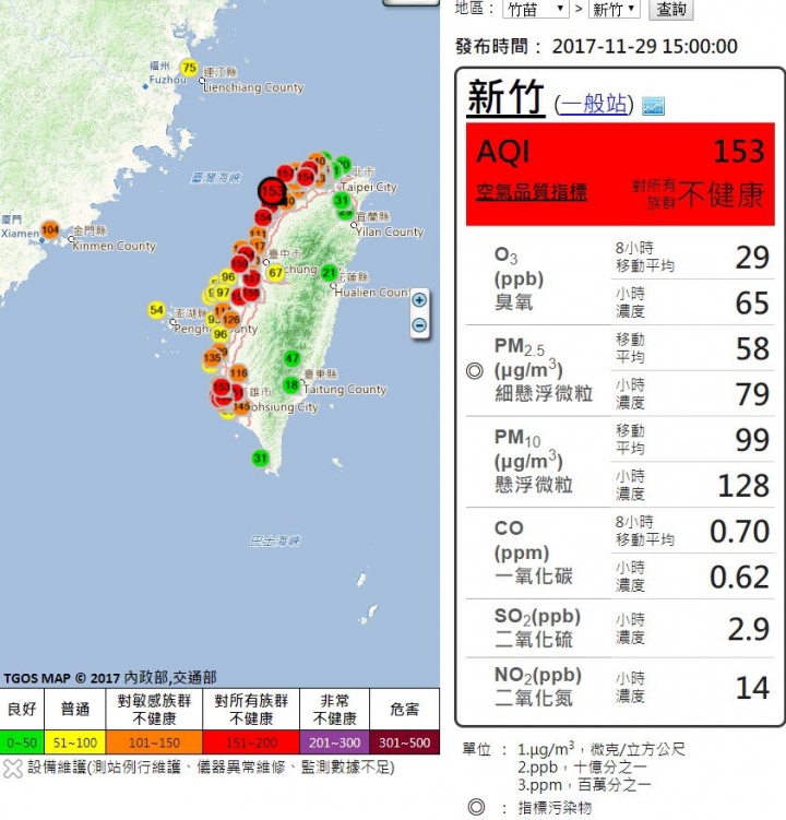 11/29的島內空污？