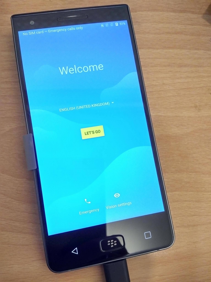 Blackberry Motion 簡單開箱
