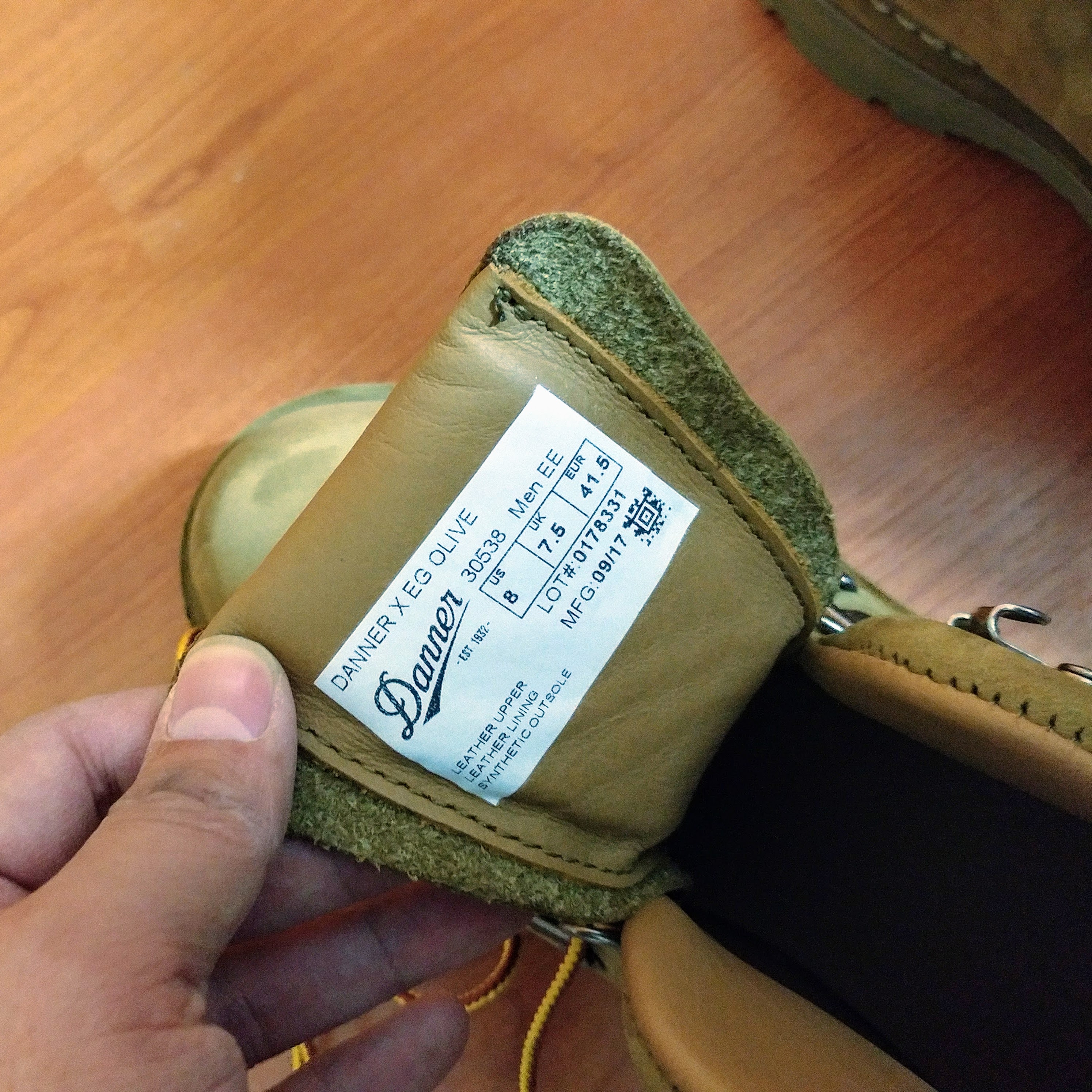 [Danner 別注] Danner Mountain Trail x Engineered Garments 開箱