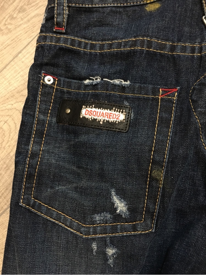 「黑五開箱第三彈」Dsquared2 類tidy biker牛仔褲&螢光綠拖鞋