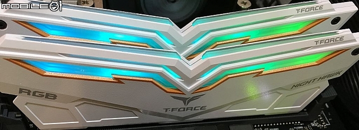 [開箱] 十銓T-FORCE鷹眼奪目風格Night Hawk RGB DDR4