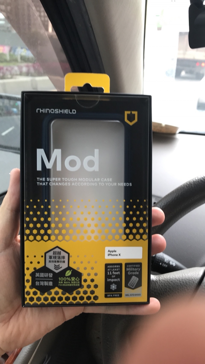 iPhone X 犀牛盾MOD客製化手機殼分享！