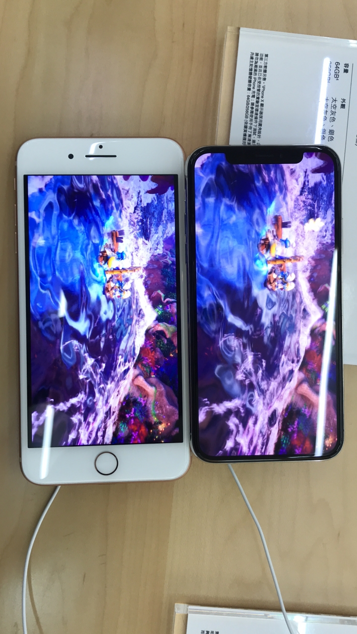 iPhone X 8 8+三台體驗